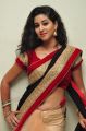 Telugu Actress Pavani Hot Stills in Black & Red Saree