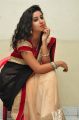 Telugu Actress Pavani Hot Stills in Black & Red Saree