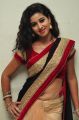 Actress Pavani Black & Red Saree Stills