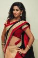 Telugu Actress Pavani Hot Stills in Black & Red Saree