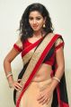 Telugu Actress Pavani Hot Stills in Black & Red Saree