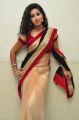 Telugu Actress Pavani Black & Red Saree Hot Stills