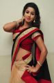 Telugu Actress Pavani Black & Red Saree Hot Stills