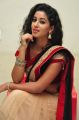 Actress Pavani Black & Red Saree Stills