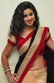 Actress Pavani Black & Red Saree Stills