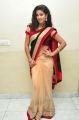 Actress Pavani Black & Red Saree Stills