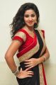 Actress Pavani Hot Stills in Black And Peach Saree