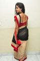 Telugu Actress Pavani Black & Red Saree Hot Stills