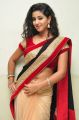 Actress Pavani Hot Stills in Black And Peach Saree