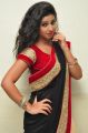 Actress Pavani Black & Red Saree Stills