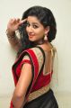 Telugu Actress Pavani Black & Red Saree Hot Stills