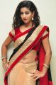 Actress Pavani Black & Red Saree Stills