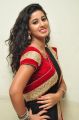 Telugu Actress Pavani Hot Stills in Black & Red Saree