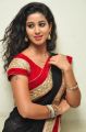 Actress Pavani Black & Red Saree Stills