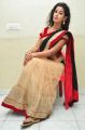 Telugu Actress Pavani Hot Stills in Black & Red Saree