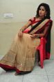 Actress Pavani Black & Red Saree Stills