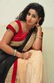 Telugu Actress Pavani Black & Red Saree Hot Stills