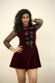 Telugu Actress Pavani Images in Dark Red Dress