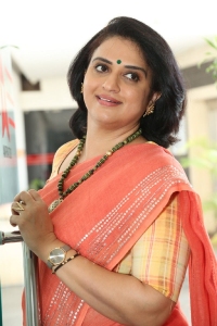 Actress Pavithra Lokesh Saree Stills @ Malli Pelli Movie Interview