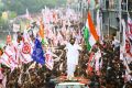 Pawan Kalyan Janasena Kavathu Dowleswaram Barrage Rajahmundry Images HD