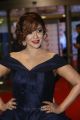 Actress Payal Ghosh Stills in Dark Blue Gown @ Filmfare Awards South 2017