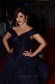 Actress Payal Ghosh Stills in Dark Blue Gown @ Filmfare Awards South 2017