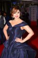 Actress Payal Ghosh Stills in Dark Blue Gown @ Filmfare Awards South 2017