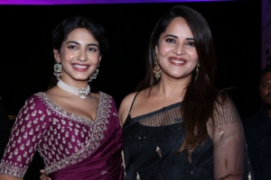 Pragati Srivastava, Anasuya Bharadwaj @ Peddha Kapu 1 Pre Release Event Stills