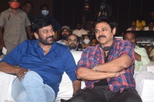 Chiranjeevi, Venkatesh @ Pelli SandaD Pre Release Event Stills