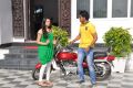 Nandu, Nikitha Narayan in Pesarattu Telugu Movie Stills