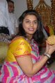 Pinky Reddy in Chiffon Saree Pics