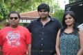 C.V.Kumar, Karthik Subbaraj, Ramya Nambeesan at Pizza Movie Press Meet Stills