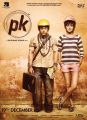 Aamir Khan & Anushka Sharma in PK Movie Release Posters