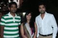 Vignesh Shivan, Simbu, Varalaxmi at Poda Podi Movie Press Show Stills