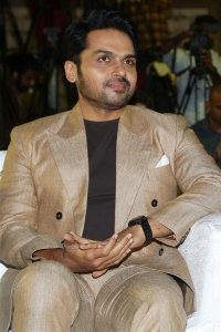 Actor Karthi @ Ponniyin Selvan 1 Press Meet Hyderabad Stills