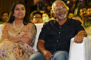 Suhasini, Mani Ratnam @ Ponniyin Selvan 1 Press Meet Hyderabad Stills