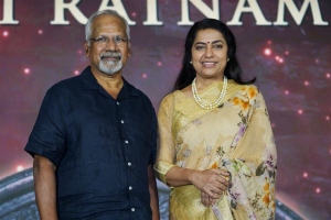 Mani Ratnam, Suhasini @ Ponniyin Selvan 1 Press Meet Hyderabad Stills