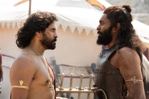 Vikram & Vikram Prabhu in Ponniyin Selvan 2 HD Images