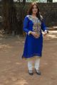 Pooja Gandhi Photo Shoot Stills in Blue Salwar Kameez