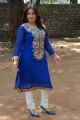 Actress Pooja Gandhi Hot Looking Stills in Blue Salwar Kameez