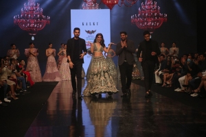 Actress Pooja Hegde @ Bombay Times Fashion Week 2021