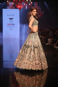 Actress Pooja Hegde Ramp Walk @ Bombay Times Fashion Week 2021