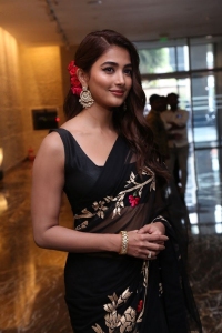 Actress Pooja Hegde Images @ Acharya Movie Press Meet