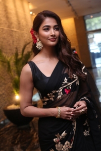 Actress Pooja Hegde Images @ Acharya Movie Press Meet