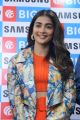 Actress Pooja Hegde Cute Smile Pics @ Samsung S20 Launch