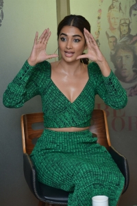 Actress Pooja Hegde Pics @ Radhe Shyam Movie Interview