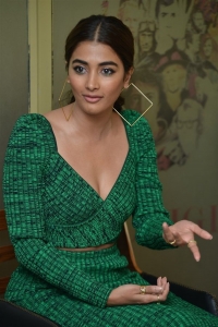 Actress Pooja Hegde Pics @ Radhe Shyam Movie Interview