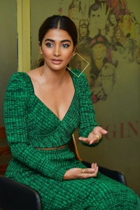 Radhe Shyam Movie Actress Pooja Hegde Interview Pics