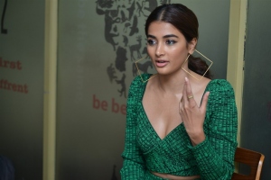 Radhe Shyam Movie Actress Pooja Hegde Interview Pics