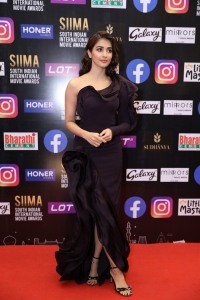 Actress Pooja Hegde Pictures @ SIIMA Awards 2021 Red Carpet